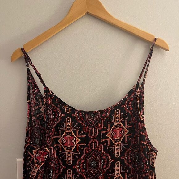 NWT forever21 fringe dress - geometric pattern - adjustable straps - Picture 4 of 8